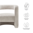 Jaylin Accent Chair in Dove Gray