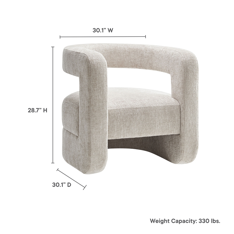Jaylin Accent Chair in Dove Gray