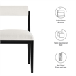 Kai Dining Chair in Salt Black
