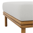 Wren Ottoman in Natural Sail