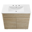 Render Bathroom Vanity With Sink in White