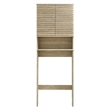 Render Bathroom Storage Cabinet in Travertine
