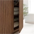 Render Wardrobe Closet in Walnut