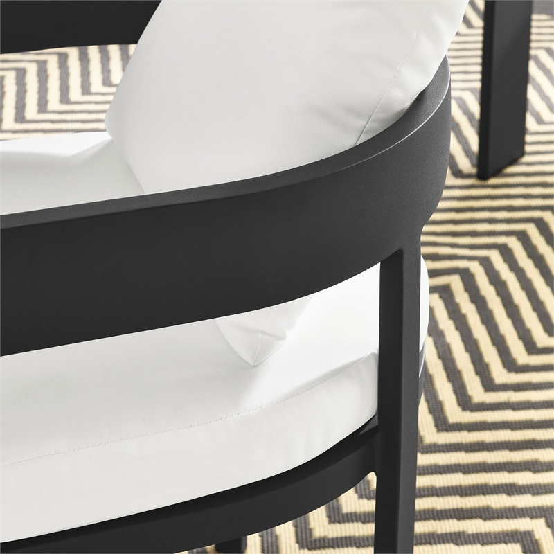 Tahoe Dining Chair in Gray White