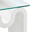 Ondine Side Table in White