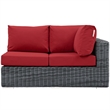 Summon Right Arm Loveseat in Canvas Red