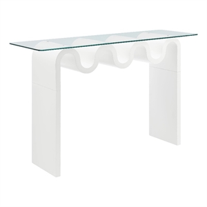 Ondine 50&quot Console Table in White