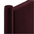 Rael Queen Headboard in Mulberry