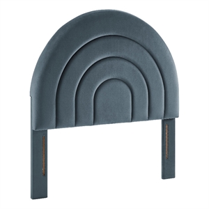 Solana Twin Headboard in Cadet Blue