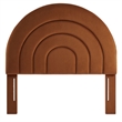 Solana Twin Headboard in Rust