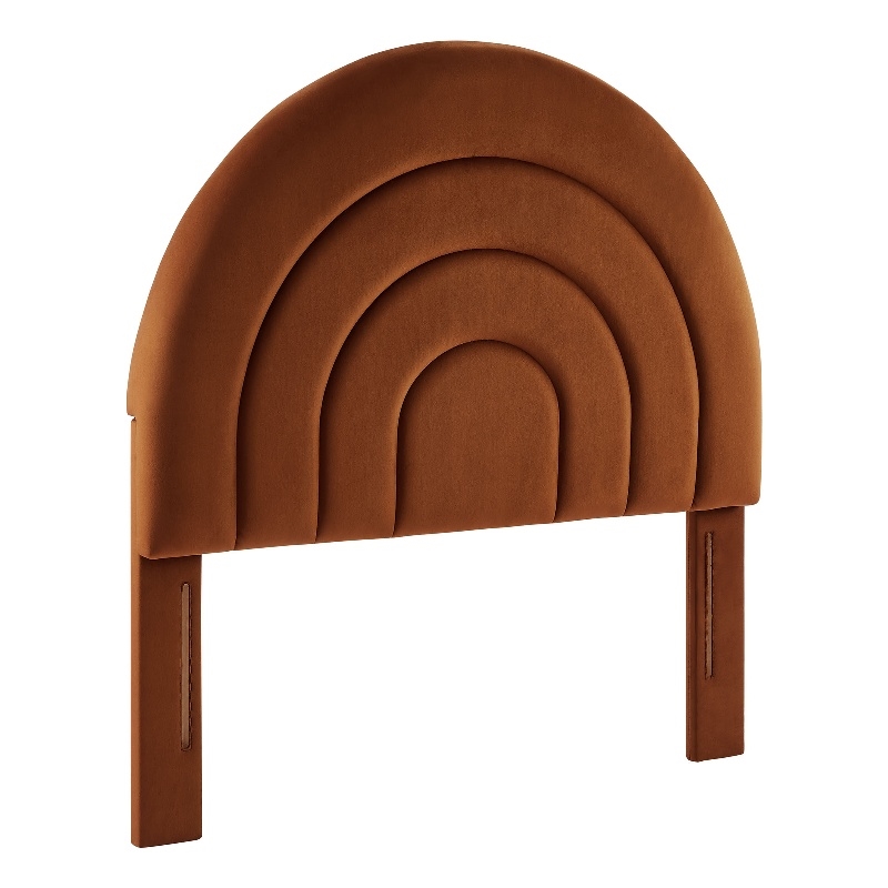 Solana Twin Headboard in Rust