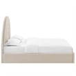 Solana Full Platform Bed in Almond