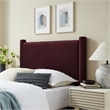 Rael Twin Headboard in Mulberry