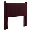 Rael Twin Headboard in Mulberry