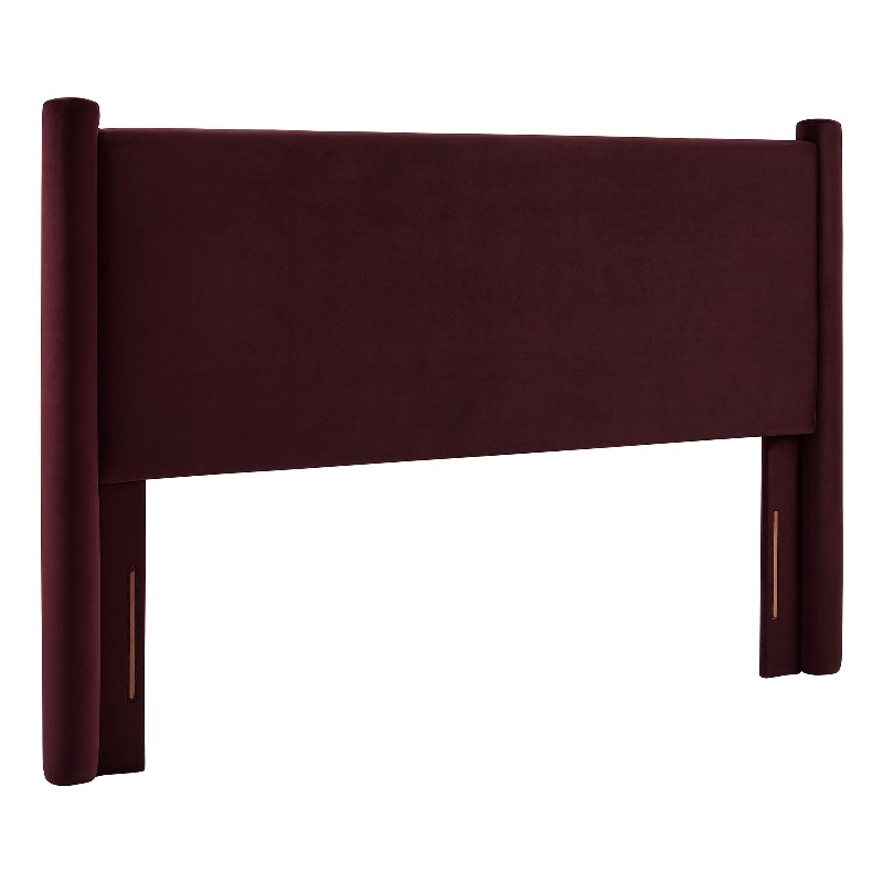Rael King Headboard in Mulberry