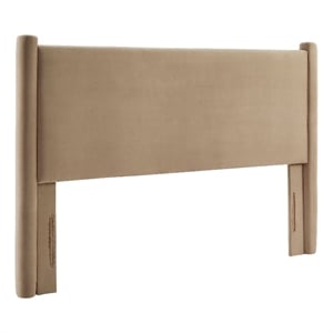 Rael King Headboard in Taupe