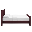 Rael King Platform Bed in Mulberry