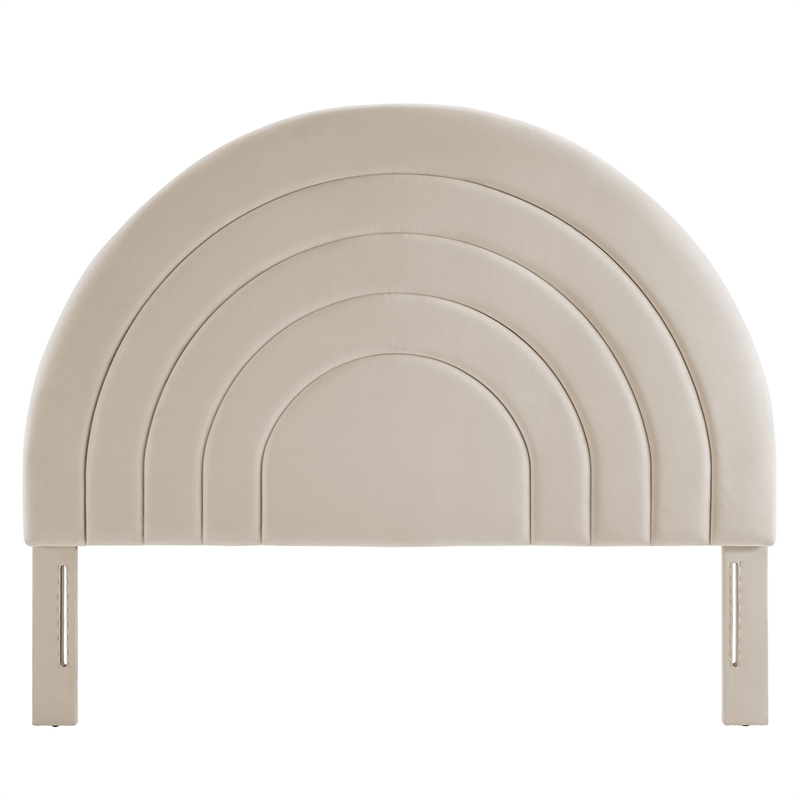 Solana King Headboard in Almond