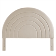 Solana King Headboard in Almond