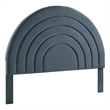 Solana King Headboard in Cadet Blue