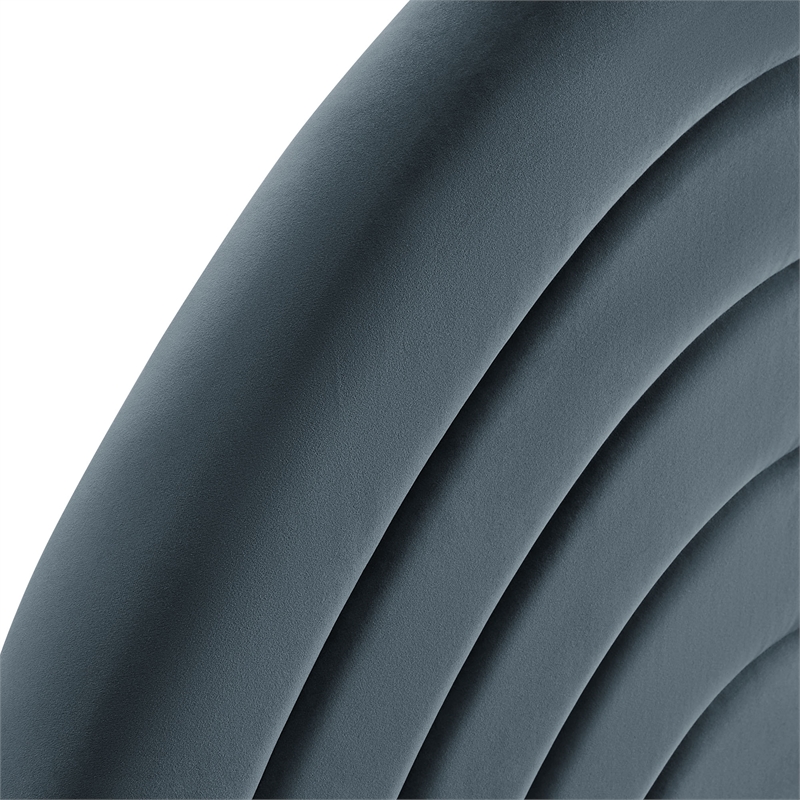 Solana Queen Headboard in Cadet Blue