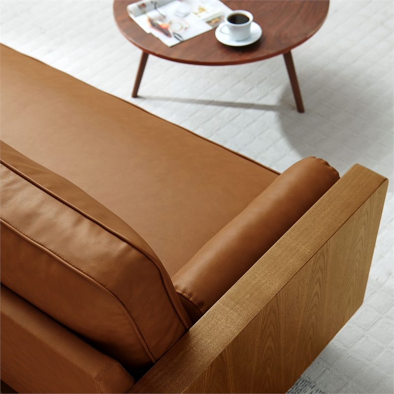 Kellan Sofa in Walnut Tan