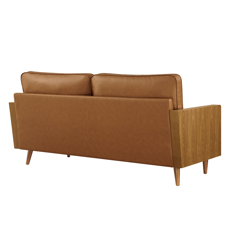 Kellan Sofa in Walnut Tan
