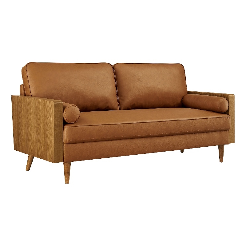 Kellan Sofa in Walnut Tan