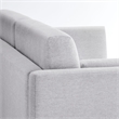Modway Linden Upholstered Heathered Chenille Sofa in Newsprint