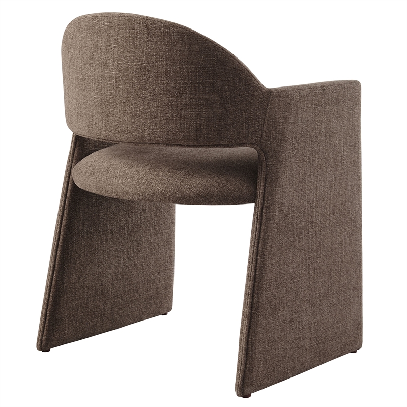 talia dining armchair in mocha