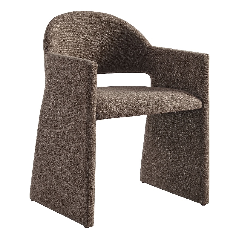 Talia Dining Armchair in Mocha