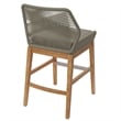 Wellspring Counter Stool in Light Gray Greige