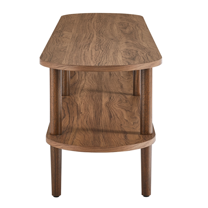 Torus TV Stand in Walnut