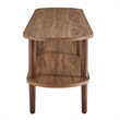 Torus TV Stand in Walnut