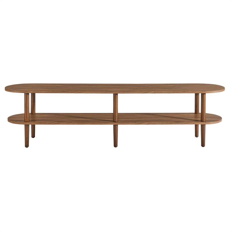 Torus TV Stand in Walnut