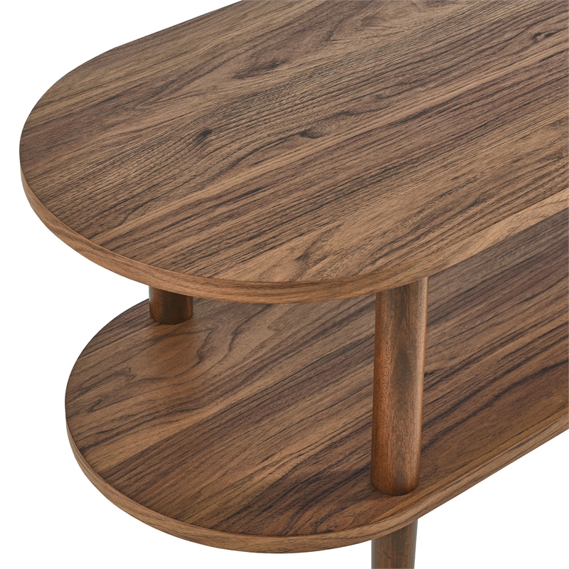 Torus TV Stand in Walnut