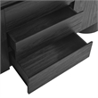 Duval Sideboard Storage Cabinet in Black