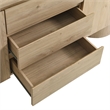 Duval Sideboard Storage Cabinet in Hickory Frost