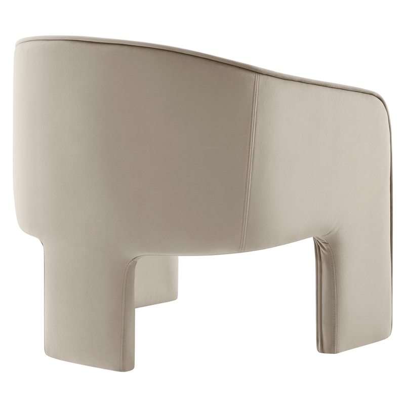 Greer Accent Armchair in Almond