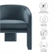 Greer Accent Armchair in Cadet Blue