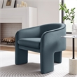 Greer Accent Armchair in Cadet Blue