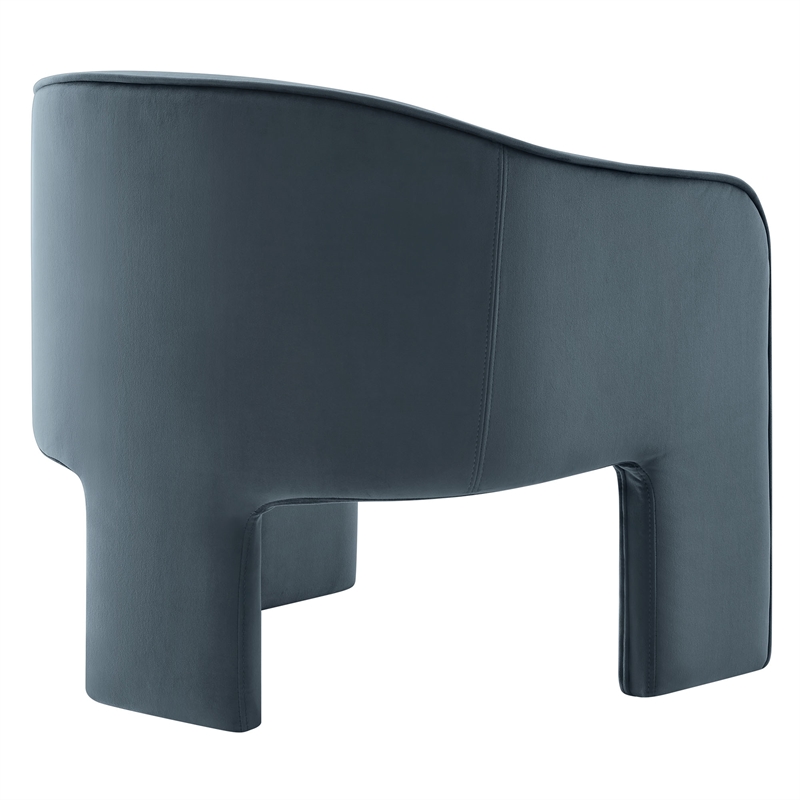 Greer Accent Armchair in Cadet Blue