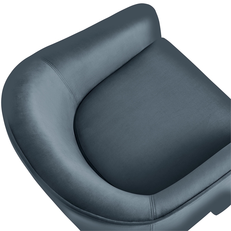 Greer Accent Armchair in Cadet Blue