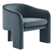 Greer Accent Armchair in Cadet Blue