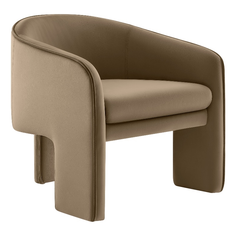 Greer Accent Armchair in Taupe