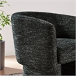 Muse Barrel Accent Chair in Charcoal