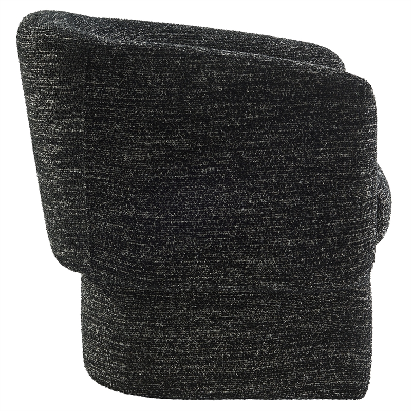 Muse Barrel Accent Chair in Charcoal