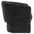 Muse Barrel Accent Chair in Charcoal