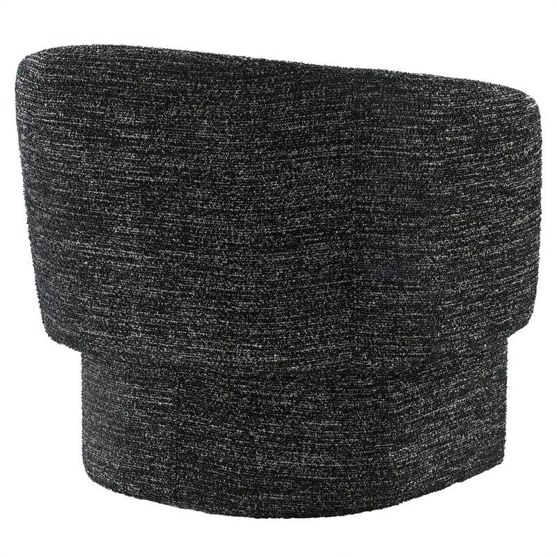 Muse Barrel Accent Chair in Charcoal