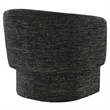 Muse Barrel Accent Chair in Charcoal